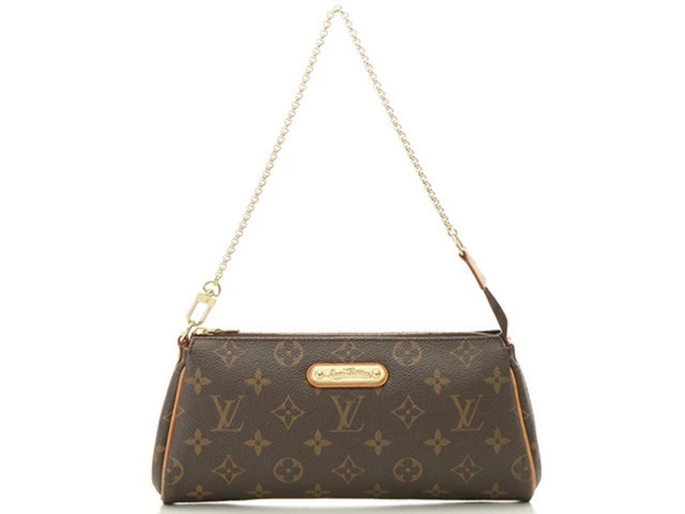 LOUIS VUITTON Eva Handbag Monogram Brown